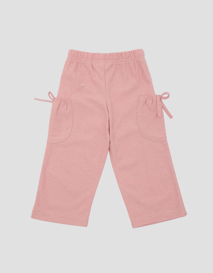 Little M Textured Knit Celana Panjang Bayi