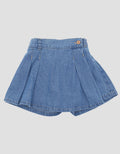 Little M Mini Plisket Skort Denim Bayi