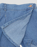Little M Mini Plisket Skort Denim Bayi