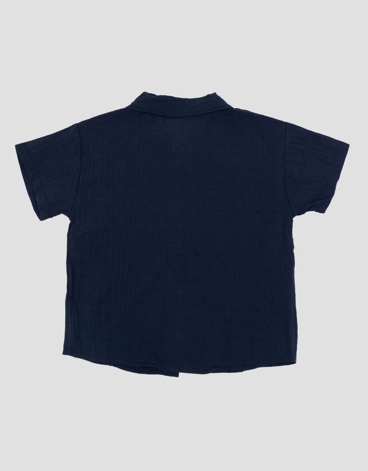 MxM Nevada Print Kemeja Lengan Pendek Anak Laki-Laki
