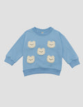 MXM NEVADA BEAR PRINT SWEATER BAYI