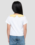 MxM Sunflower Print Kaos Anak Perempuan
