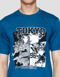 MxM Nevada Print Tokyo Kaos Lengan Pendek Pria