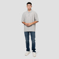 Nevada Plain Basic Lacoste With Zipper Polo Oversize Pria
