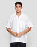 Nevada Plain Texture Kemeja Pria