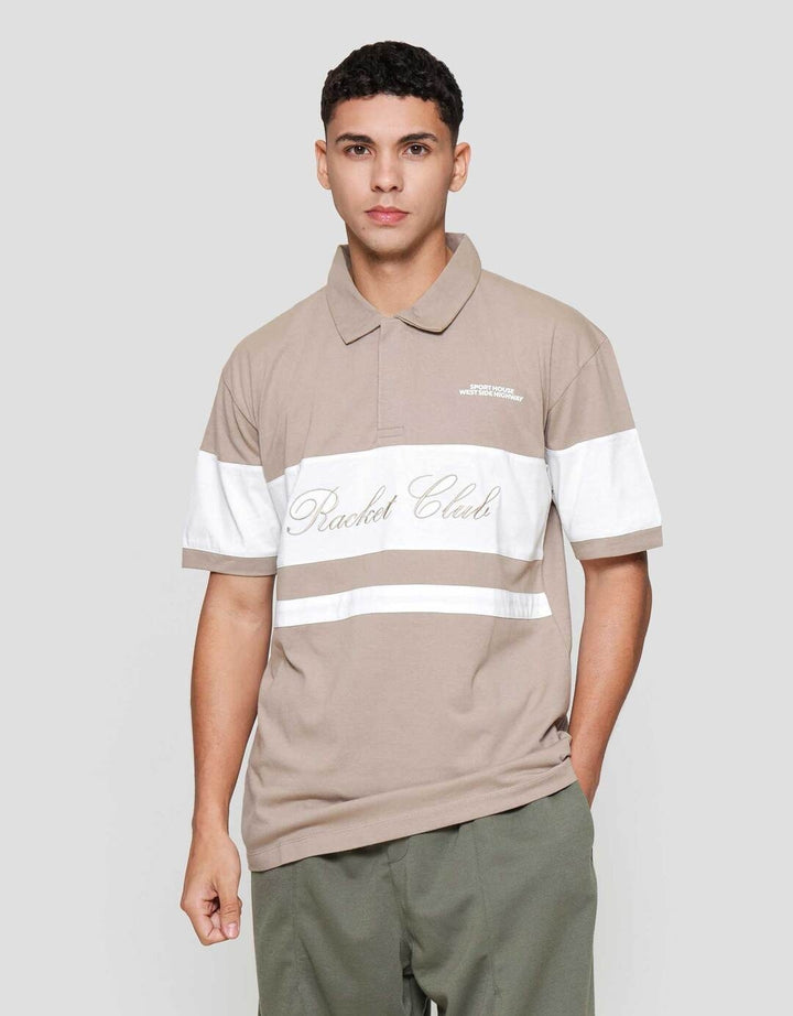 Nevada Print Style Kaos Polo Pria