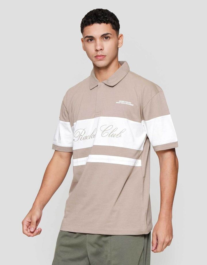 Nevada Print Style Kaos Polo Pria