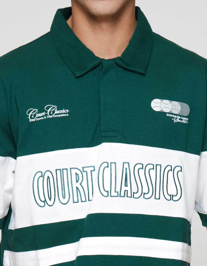 Nevada Cut & Sewn Print Style Kaos Polo Pria