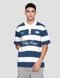Nevada Stripe With Embro & Print Reg Fit - College Polo Pria