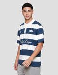Nevada Stripe With Embro & Print Reg Fit - College Polo Pria