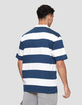 Nevada Stripe With Embro & Print Reg Fit - College Polo Pria