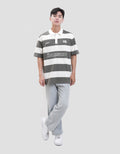 Nevada Stripe With Embro & Print Reg Fit - Division Polo Pria