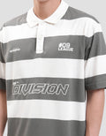 Nevada Stripe With Embro & Print Reg Fit - Division Polo Pria