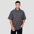 Nevada Plain Basic Twill Bio Wash Regular Fit Kemeja Pria