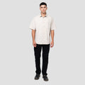 Nevada Plain Basic Twill Bio Wash Regular Fit Kemeja Pria