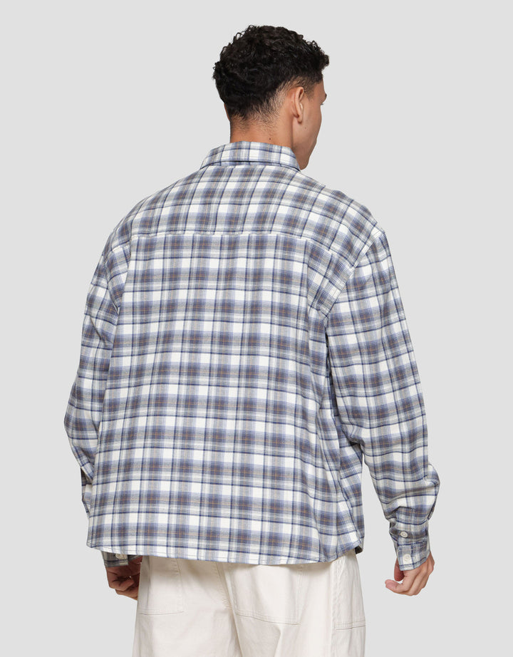 Nevada Checked Style Kemeja Pria