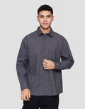 Nevada Long Sleeve Shirt Shino Linen With Pocket Reg Collar