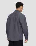 Nevada Long Sleeve Shirt Shino Linen With Pocket Reg Collar