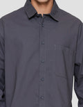 Nevada Long Sleeve Shirt Shino Linen With Pocket Reg Collar