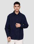 Nevada Long Sleeve Shirt Shino Linen With Pocket Reg Collar