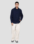 Nevada Long Sleeve Shirt Shino Linen With Pocket Reg Collar