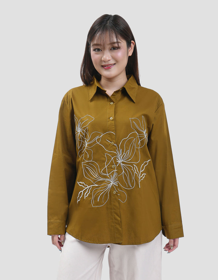 MXM CONNEXION BUNGA KEMEJA WANITA