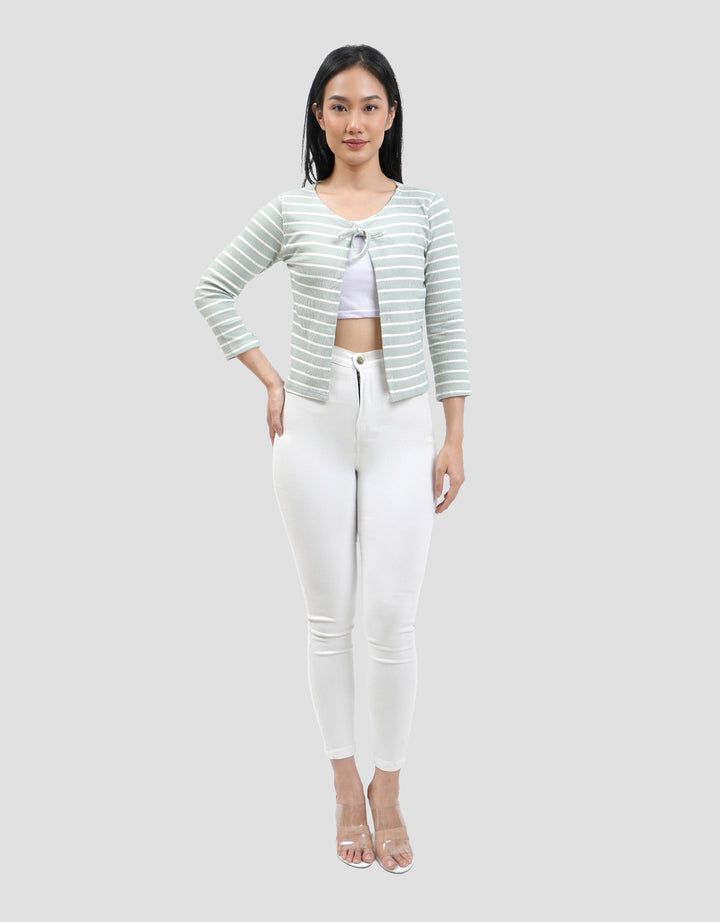 MXM NEVADA BUKA GARIS CARDIGAN WANITA