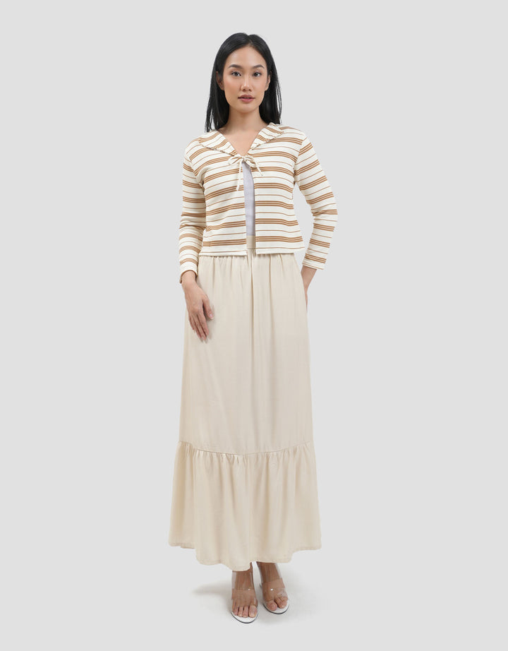MXM NEVADA BUKA GARIS CARDIGAN WANITA