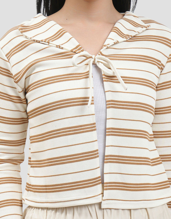 MXM NEVADA BUKA GARIS CARDIGAN WANITA