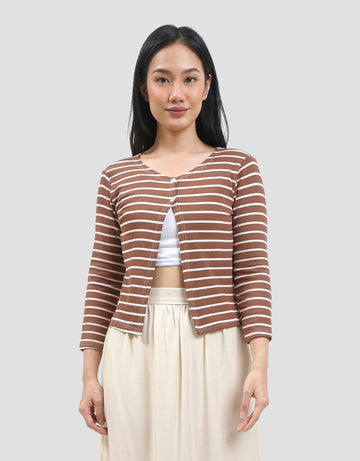 MXM NEVADA CROPPED KANCING CARDIGAN WANITA
