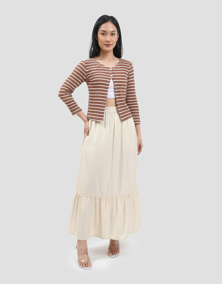MXM NEVADA CROPPED KANCING CARDIGAN WANITA