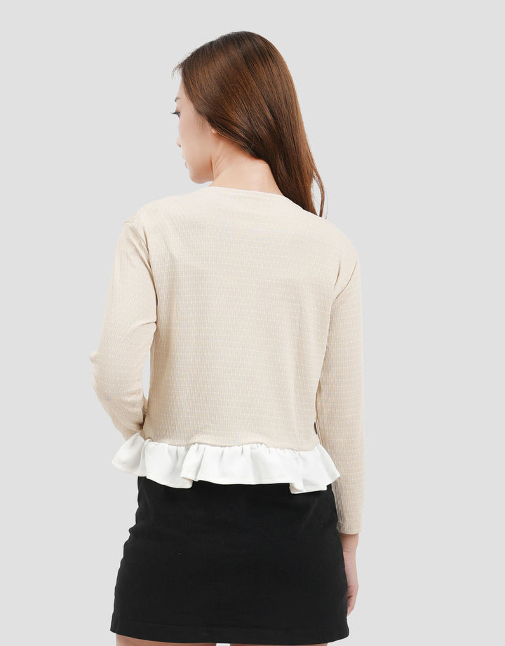 MxM Nevada Knit Bintik Kemeja Wanita
