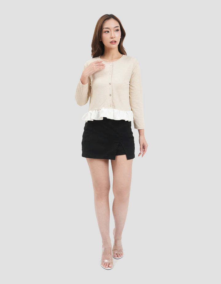 MxM Nevada Knit Bintik Kemeja Wanita