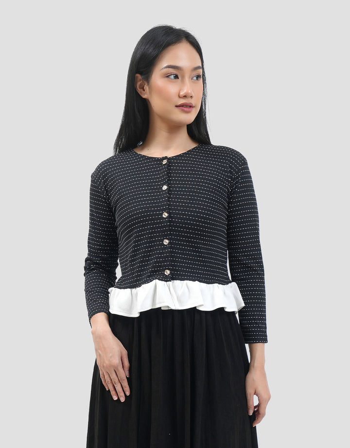 MxM Nevada Knit Bintik Kemeja Wanita