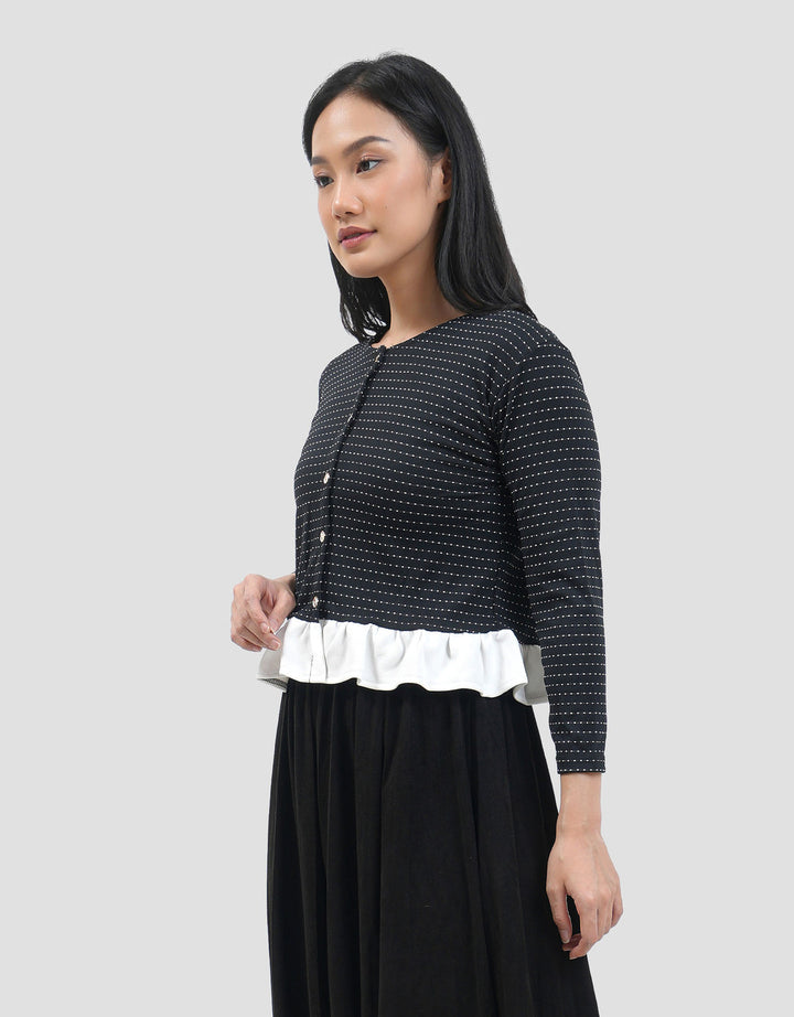 MxM Nevada Knit Bintik Kemeja Wanita