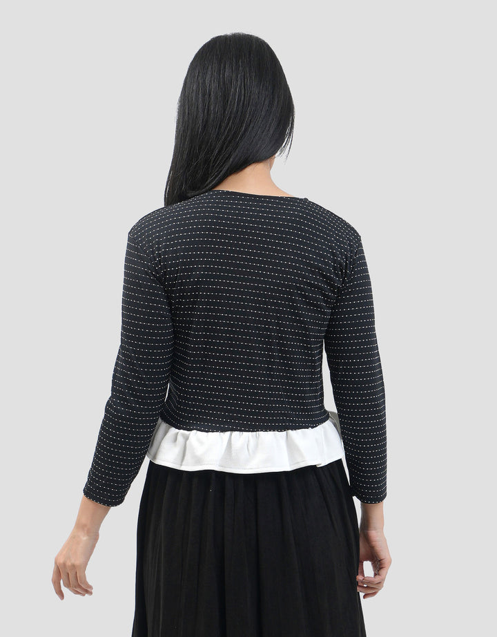 MxM Nevada Knit Bintik Kemeja Wanita