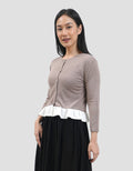 MxM Nevada Knit Bintik Kemeja Wanita