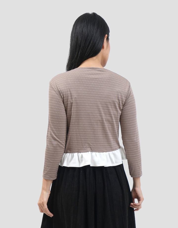 MxM Nevada Knit Bintik Kemeja Wanita