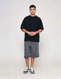 ZES Slash Cut And Sew Detail Harold Fit Calvin Kaos Pria CALVIN