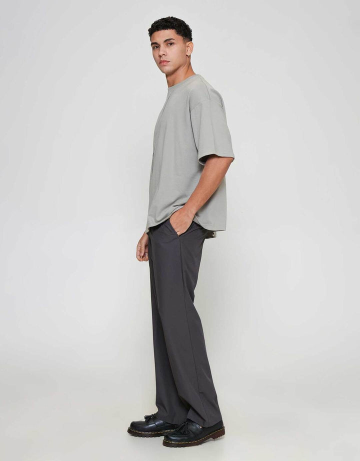 ZES Slash Cut And Sew Detail Harold Fit Calvin Kaos Pria CALVIN