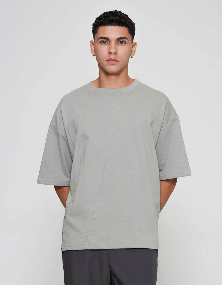 ZES Slash Cut And Sew Detail Harold Fit Calvin Kaos Pria CALVIN
