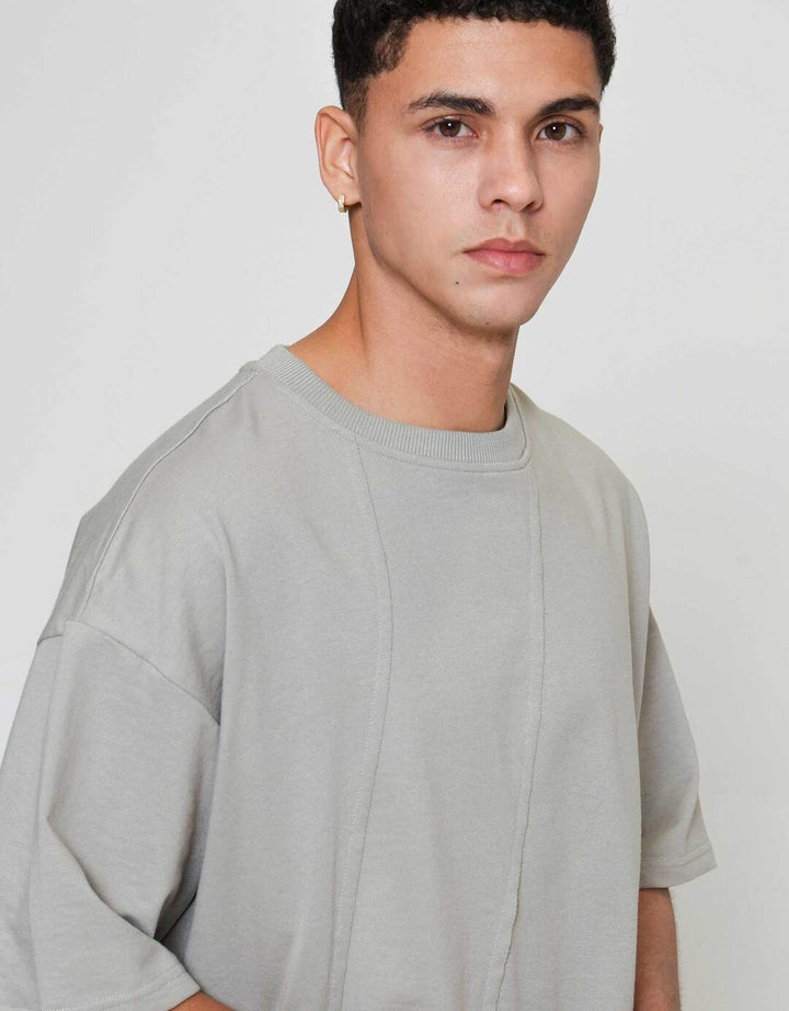 ZES Slash Cut And Sew Detail Harold Fit Calvin Kaos Pria CALVIN