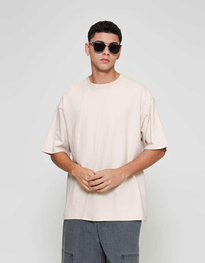 ZES Slash Cut And Sew Detail Harold Fit Calvin Kaos Pria CALVIN
