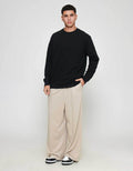 ZES Texture Ottoman Sweater Pria OTTO