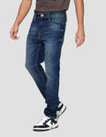 Nevada Spray Washed Tapered Fit Celana Denim pria