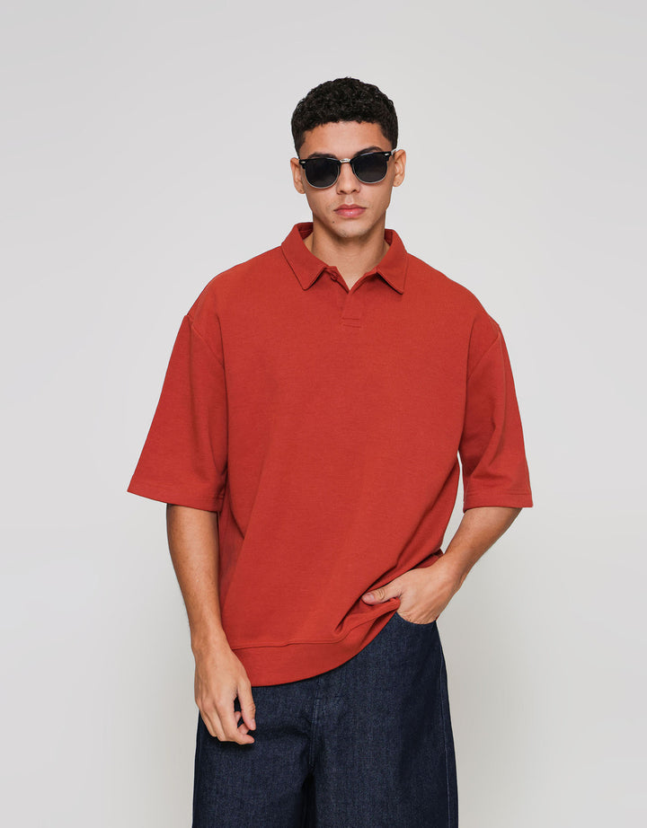 ZES WITH RIB HEM DENNIS KAOS POLO PRIA DENNIS