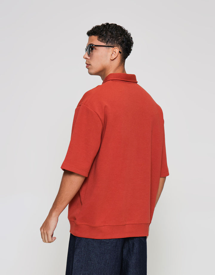 ZES WITH RIB HEM DENNIS KAOS POLO PRIA DENNIS