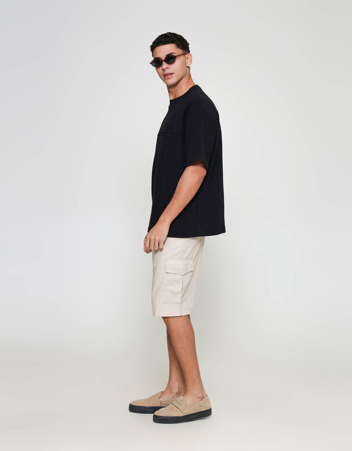 ZES Front Cut And Sewn Oversize Fit Hunter Kaos Pria HUNTER