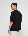 ZES Front Cut And Sewn Oversize Fit Hunter Kaos Pria HUNTER