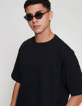 ZES Front Cut And Sewn Oversize Fit Hunter Kaos Pria HUNTER